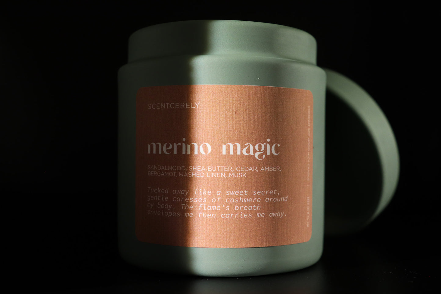 merino magic wood wick candle